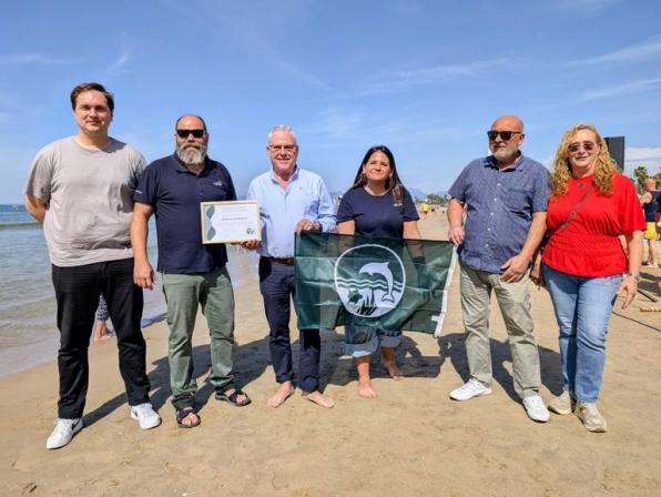 Recepción del sello ECOMED. Cedida