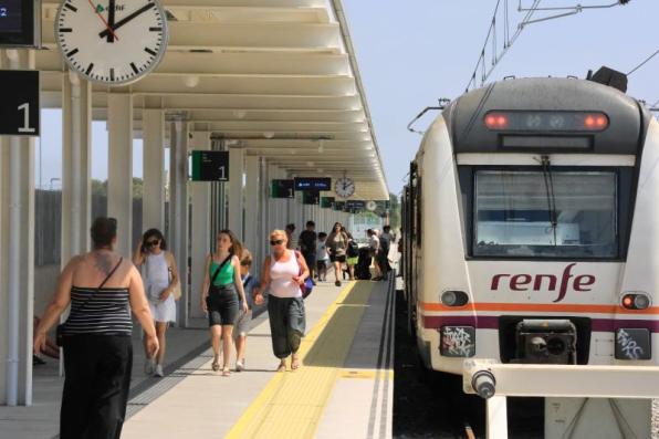 L'estació Salou-PortAventura rep més de 300.000 passatgers anuals