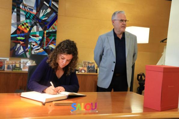 La secretaria de estado de Turismo ha visitado Salou
