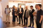 Moment de la visita a l'Aula d'Arquitectura Antonio Bonet Castellana
