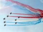 Acrobacias aéreas en la Festa al Cel de Salou 2025