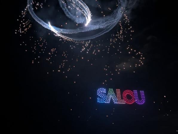 Espectacle de drons de la Festa al Cel Salou 2025