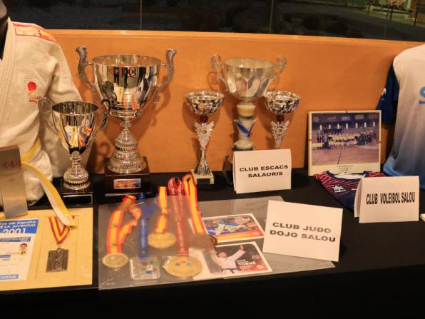 Entitats esportives de Salou en la exposició "Leyendas del deporte"