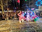 Espectáculo encendido luces de Navidad en Salou en 2024
