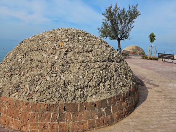 Els nius de metralladores de la Punta de Porroig de Salou