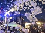 The foam is one of the highlights of Cors Estiu Salou (Summer Parade)