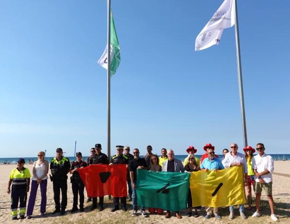 Flag-raising Salou