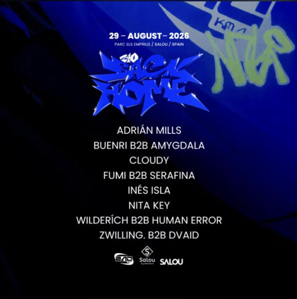 Cedida: Cartell festival 240 Back Home