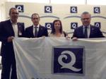 Salou validates the flags of the Q system of quality on the beaches of Llevant and Ponent