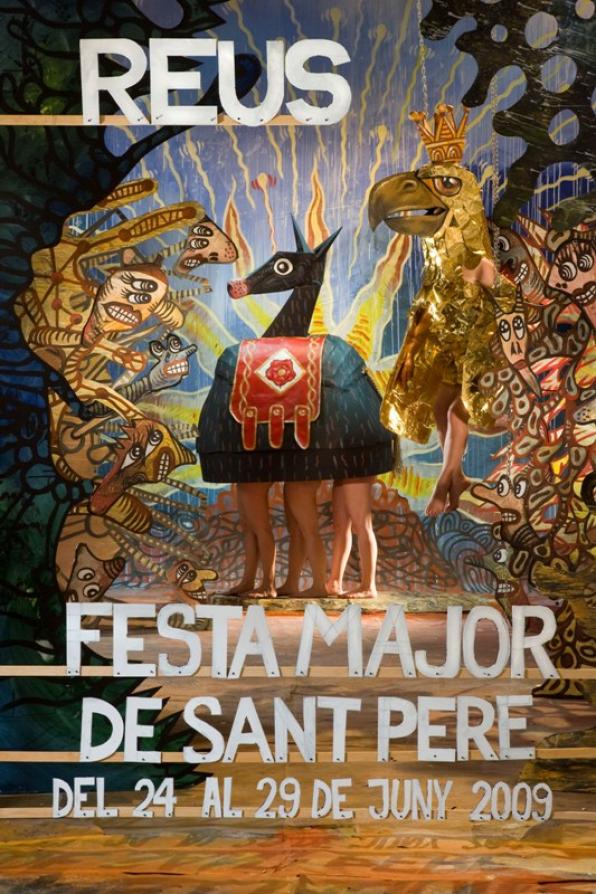 El artista Marcel·lí Antúnez elabora el cartel de la Festa Major de Sant Pere 2009 de Reus