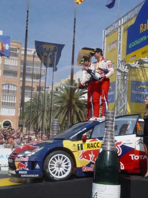 Citroën, con Loeb y Sordo, campeón del RallyRACC Catalunya-Costa Daurada Rally de España