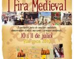 La primera Feria Medieval de Vila-seca, los días 10 y 11 de julio