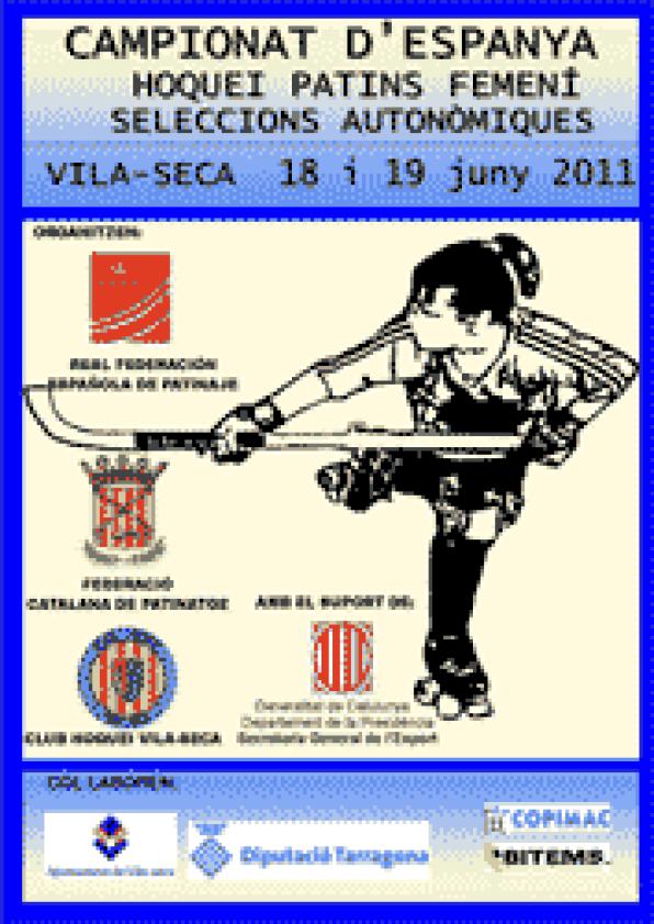 Vila-seca acoge el cuarto Campeonato de España de Hockey Patines Femenino