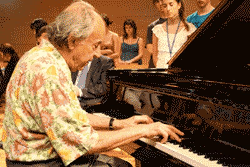 Classes magistrals i concerts a c&agrave;rrec de Paul Badura-Skoda i Edith Fischner a lAuditori