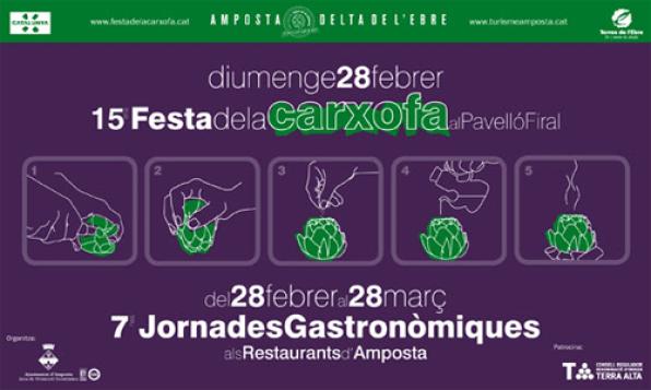The XV Artichoke Festival of Amposta offers more tastings  in other years