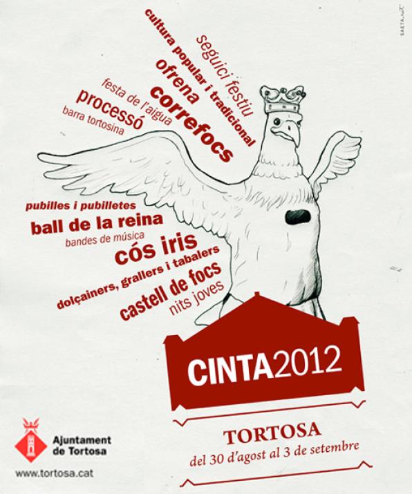 La Cinta 2012 de Tortosa presenta el cartell i prepara cinc dies intensos de festa 1