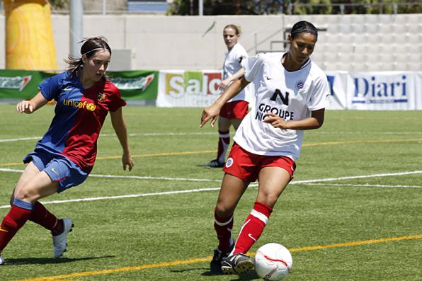 El Rayo Vallecano gana el Salou International Women's Cup de futbol
