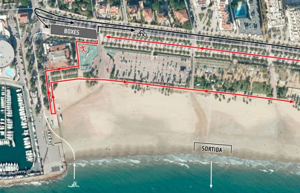 El Triatlón de Salou espera 1.000 atletas  este domingo