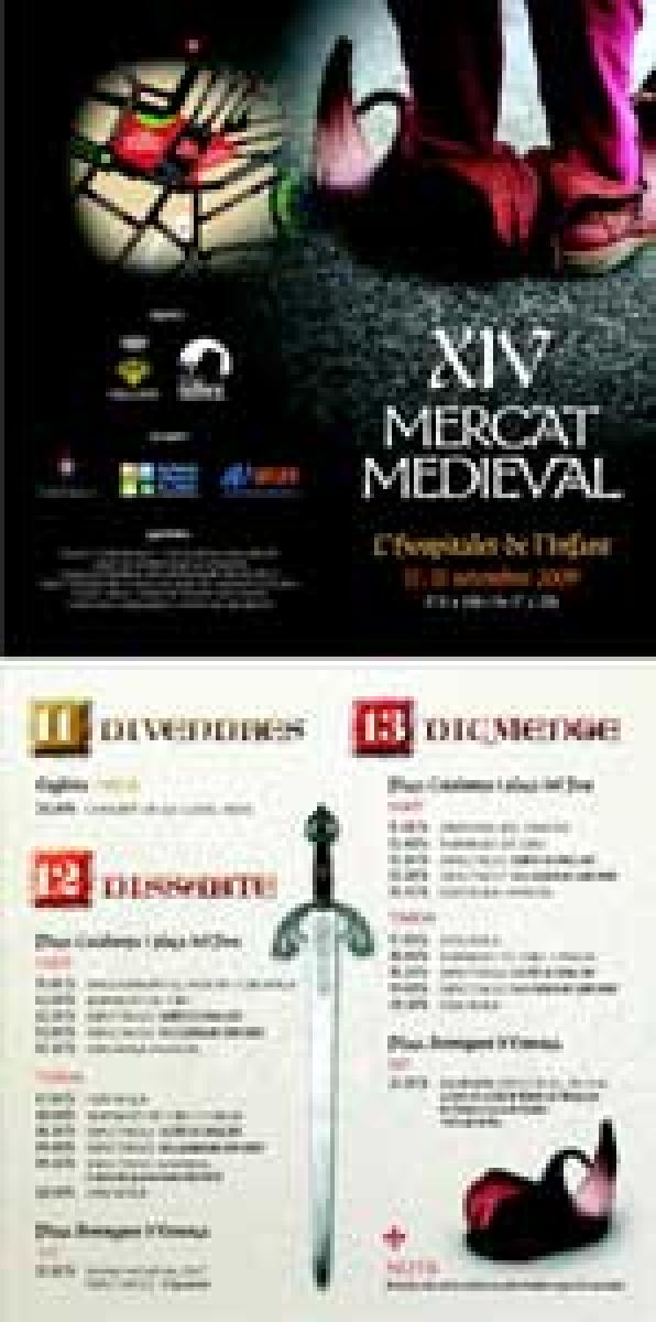 El Mercat Medieval dHospitalet de lInfant els dies 12 i 13 a les muralles de lantic hospital