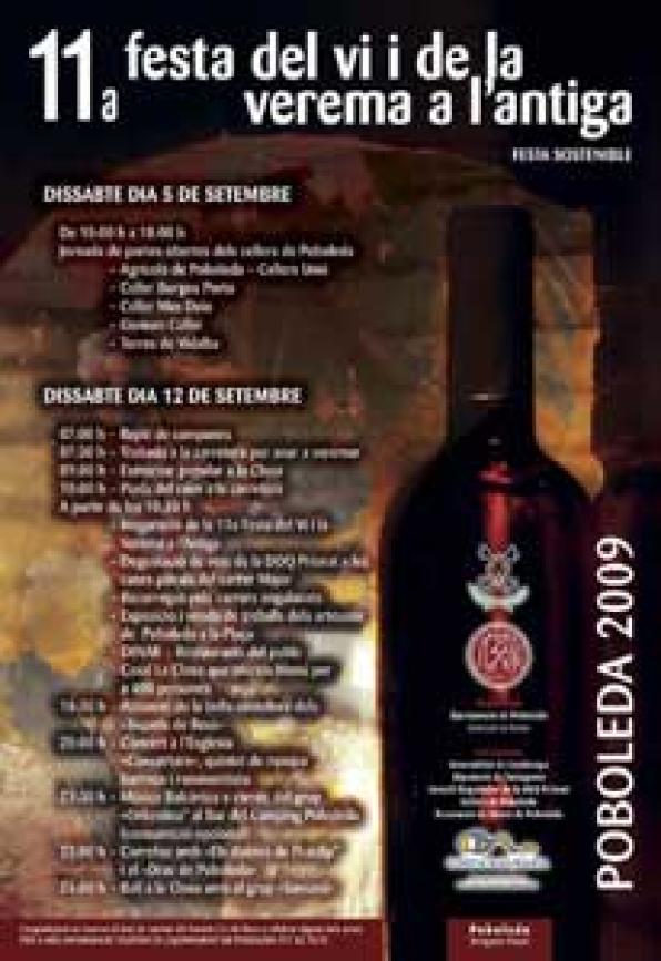 Poboleda (DOQ Priorat) recreates the vintage of the old on Saturday