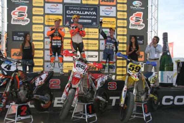 Protagonismo español en el Supermoto GP de Salou