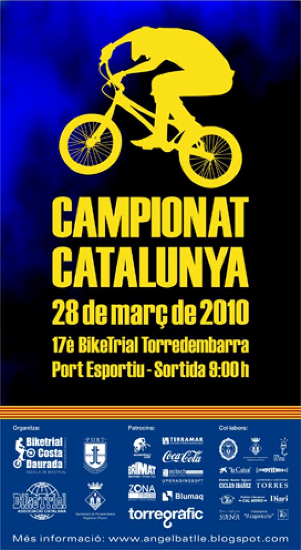 Torredembarra hosts this Sunday the BikeTrial Catalan Championships