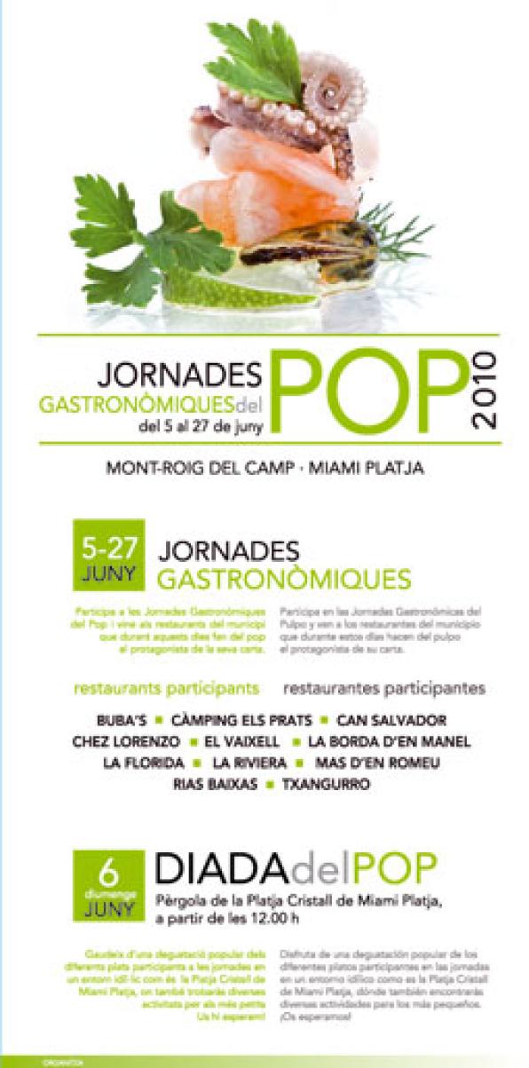 Las III Jornadas Gastronómicas del Pulpo, en Mont-Roig del 5 al 27 de junio