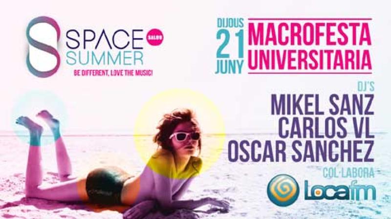 Space Summer Salou: gran festa universit&agrave;ria i la Baccanali White per a la nit de Sant Joan 1