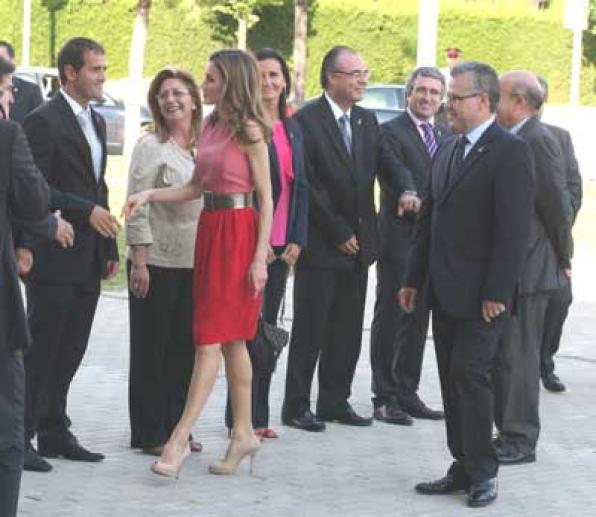 La princesa Letizia Ortiz preside en Salou una jornada sobre el cáncer de piel y el melanoma 3