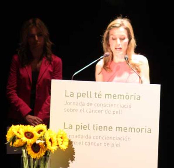 La princesa Letizia Ortiz preside en Salou una jornada sobre el cáncer de piel y el melanoma 4