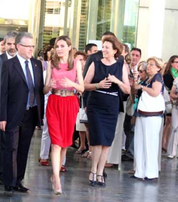 La princesa Letizia Ortiz preside en Salou una jornada sobre el cáncer de piel y el melanoma 5