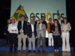 Premiats de la IV Gala de l'esport de Vandellòs i L'Hospitalet de l'Infant