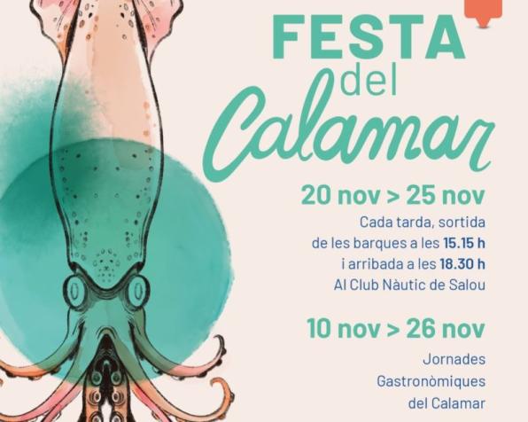 Fiesta del Calamar de Salou del 20 al 25 de noviembre de 2023