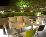 Terrace of the Magnolia Hotel in Salou