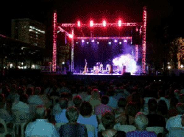 El flamenco de la mano de la compañía de Mónica Novillo llena la plaza de las Comunidades