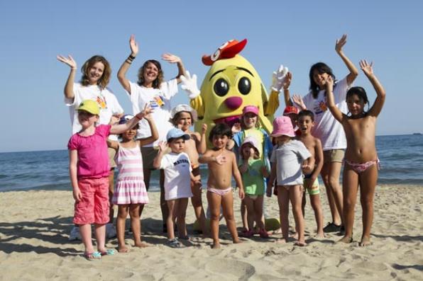 Càmping Sangulí de Salou, animació infantil.