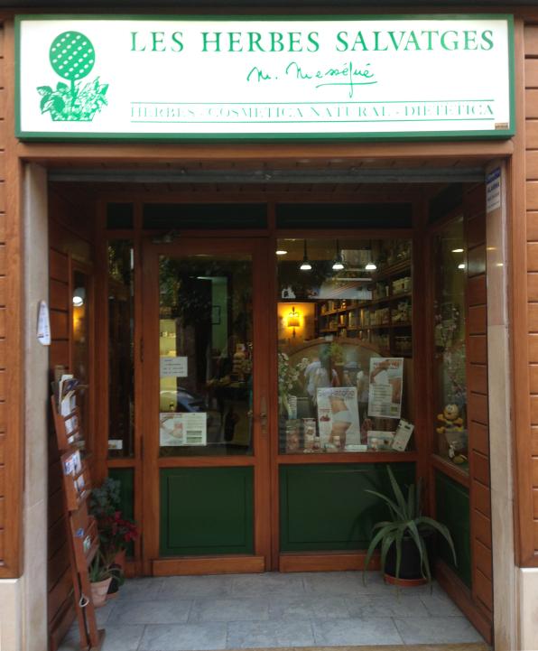 Les Herbes Salvatges Maurice Mességué, la porta d'entrada.