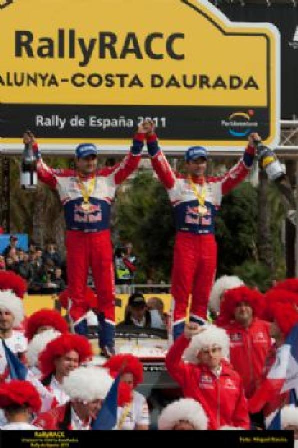 Sébastien Loeb i l'equip Citroen guanyadors del 47 RallyRACC Catalunya-Costa Daurada (Classificació)
