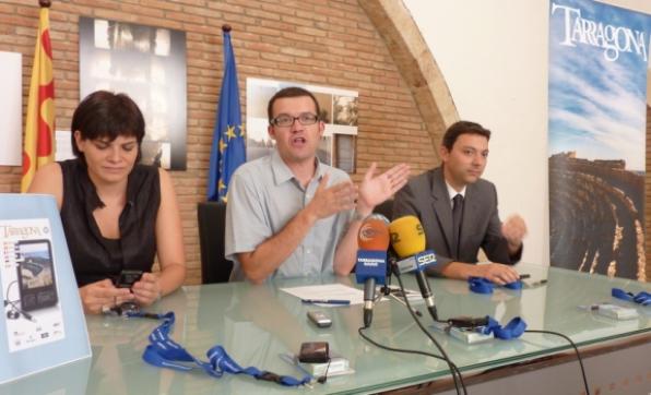 The City Council of Tarragona show visits by self  with MP4 arragona Romana